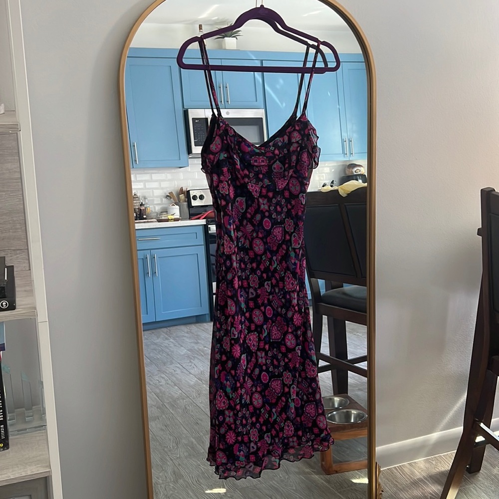 Rare Vintage Betsey Johnson silk dress